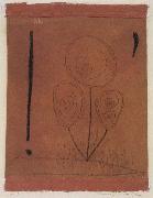 Paul Klee Remarks concerning a plant oil